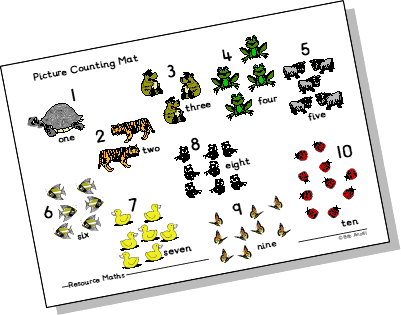 Picture Counting Mat